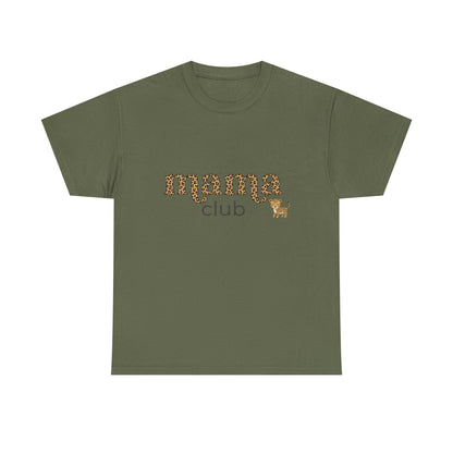 Mama Club Tee — Leopard Print 'Mama Club' Graphic T-Shirt