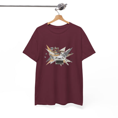 Write Your Own Story T-Shirt — Typewriter Graphic Tee Writer Gift Inspirational