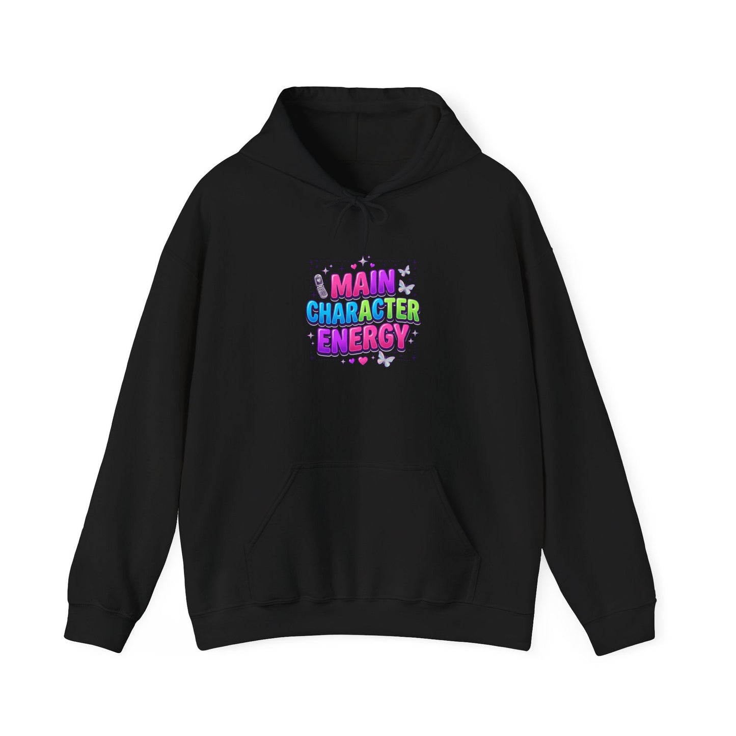 Main Character Energy Hoodie | Y2K aesthetic, 2000s retro internet style