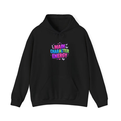 Main Character Energy Hoodie | Y2K aesthetic, 2000s retro internet style