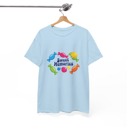 Sweet Memories Candy Tee — Retro Candy Graphic Unisex T-Shirt
