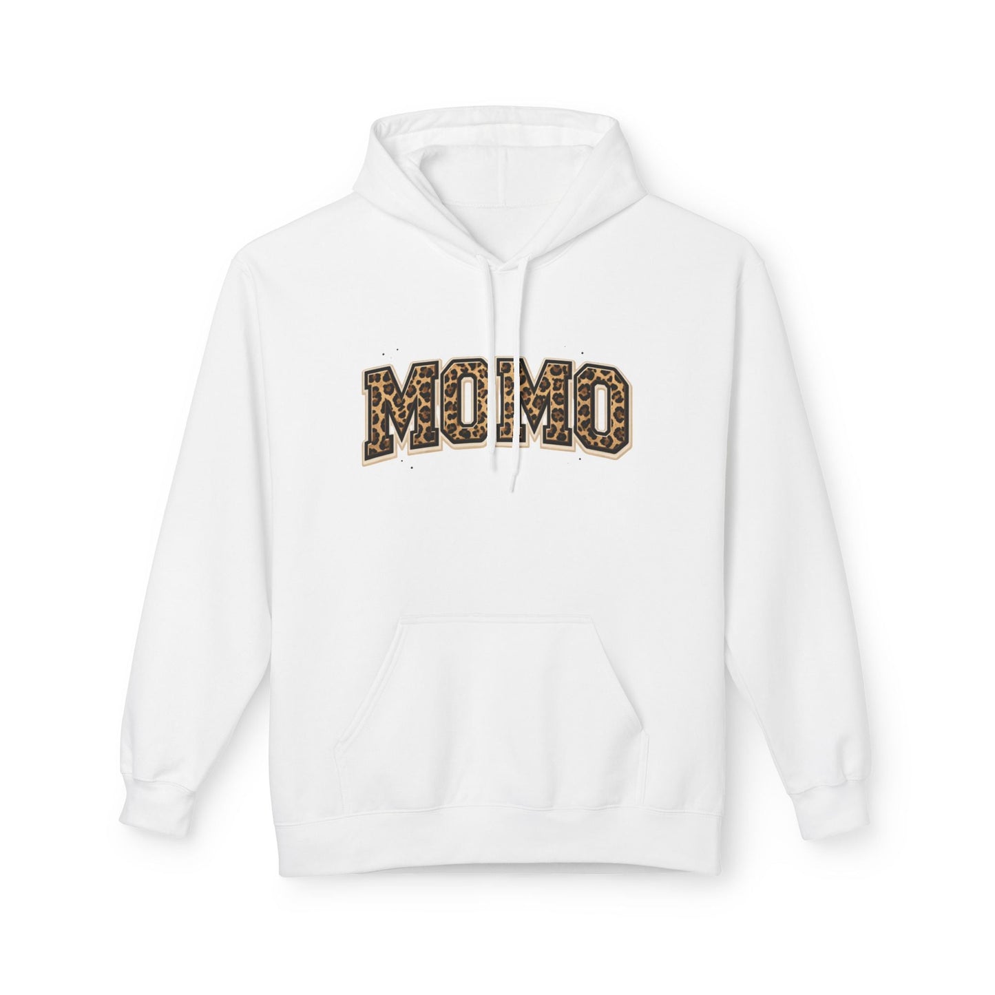MOMO Leopard Print Hoodie | Mom Mom Animal Print Mother's Day Gift