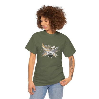 Write Your Own Story T-Shirt — Typewriter Graphic Tee Writer Gift Inspirational
