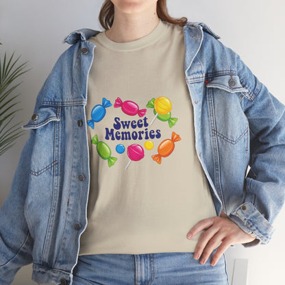 Sweet Memories Candy Tee — Retro Candy Graphic Unisex T-Shirt
