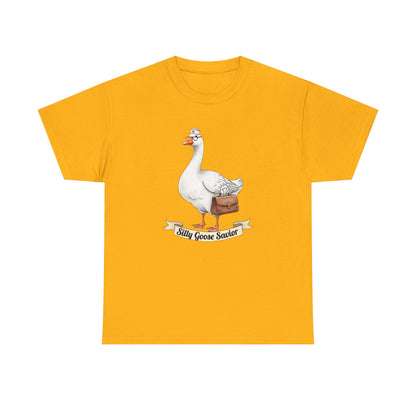 Goose Savior T-Shirt — Vintage Illustrated Goose Tee Whimsical Animal Gift