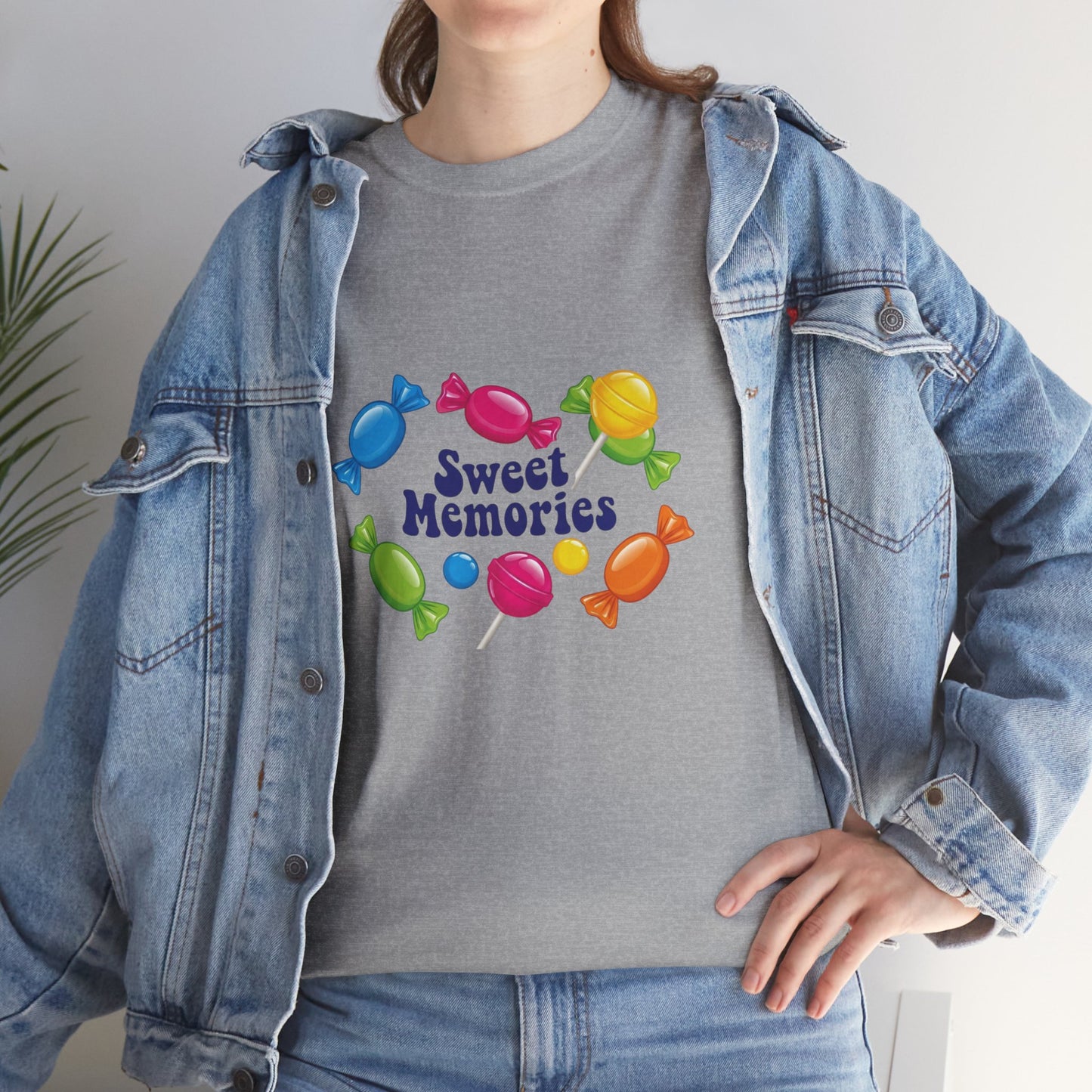 Sweet Memories Candy Tee — Retro Candy Graphic Unisex T-Shirt