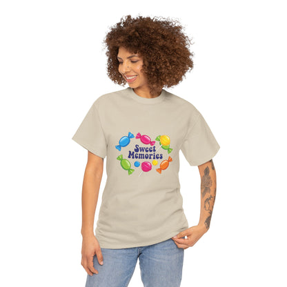 Sweet Memories Candy Tee — Retro Candy Graphic Unisex T-Shirt
