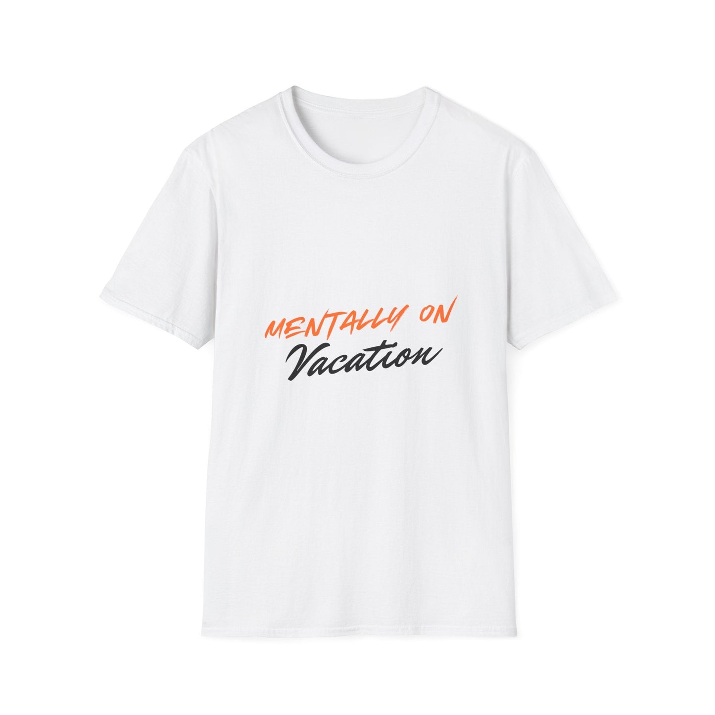 Mentally On Vacation T-Shirt — Casual Beachy Graphic Tee for Travel Lovers