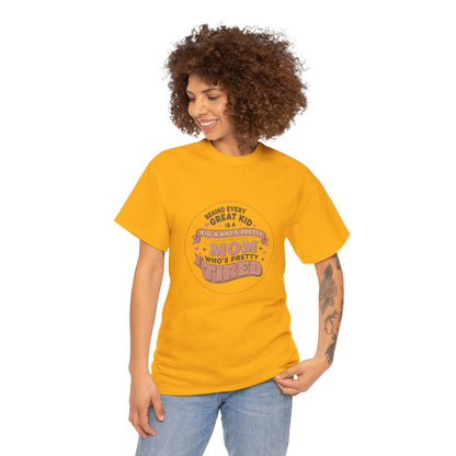 Pretty Tired Mom T-Shirt Funny Vintage Tee Gift for Mom Women Funny Mom Shirt