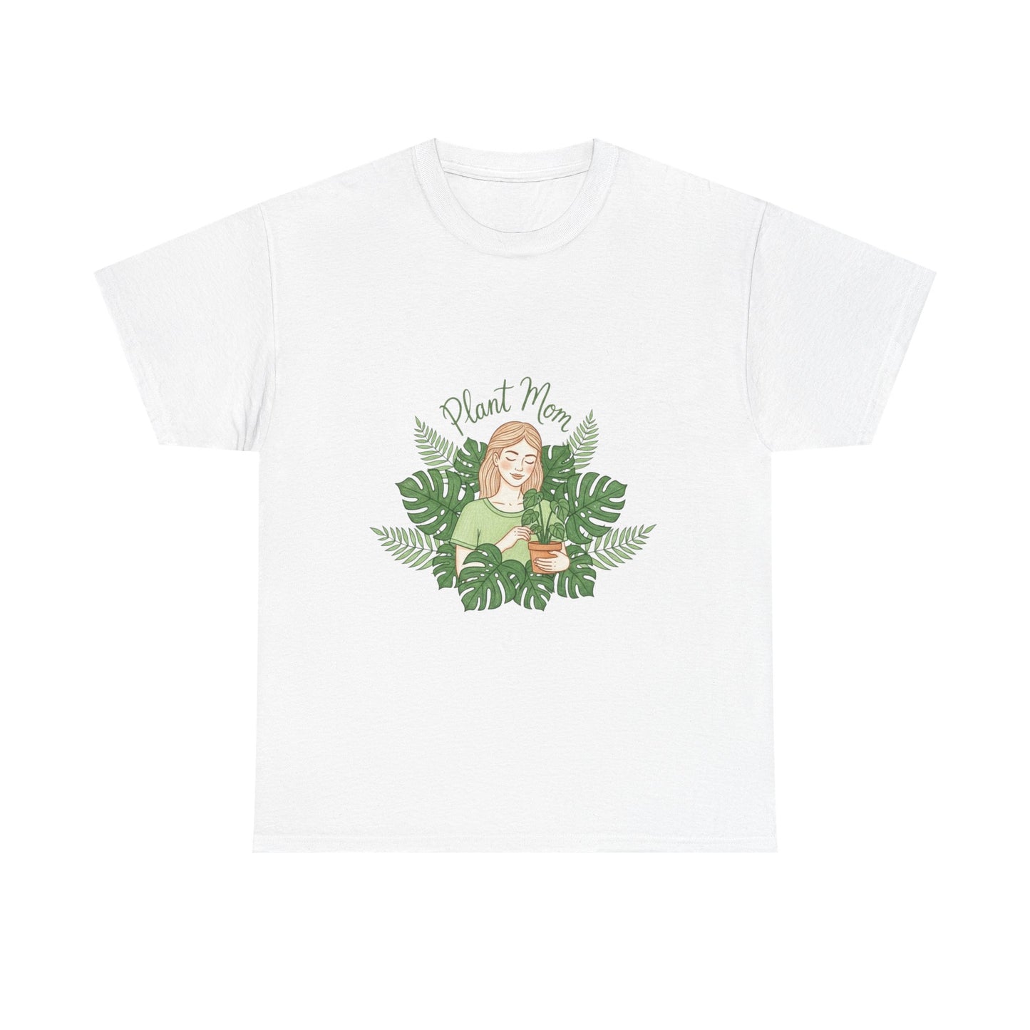 Plant Mom T-Shirt — Cute Botanical Graphic Tee for Plant Lovers