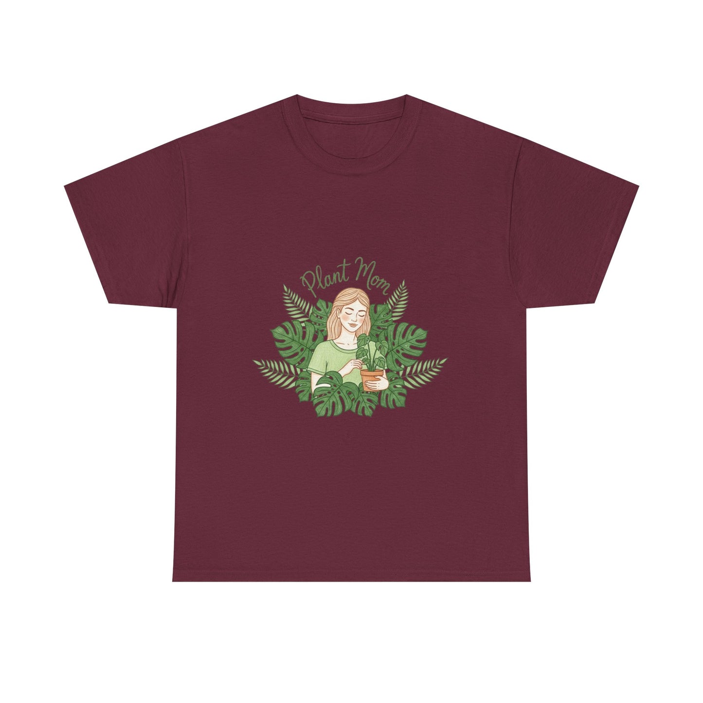 Plant Mom T-Shirt — Cute Botanical Graphic Tee for Plant Lovers