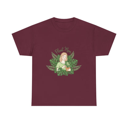 Plant Mom T-Shirt — Cute Botanical Graphic Tee for Plant Lovers
