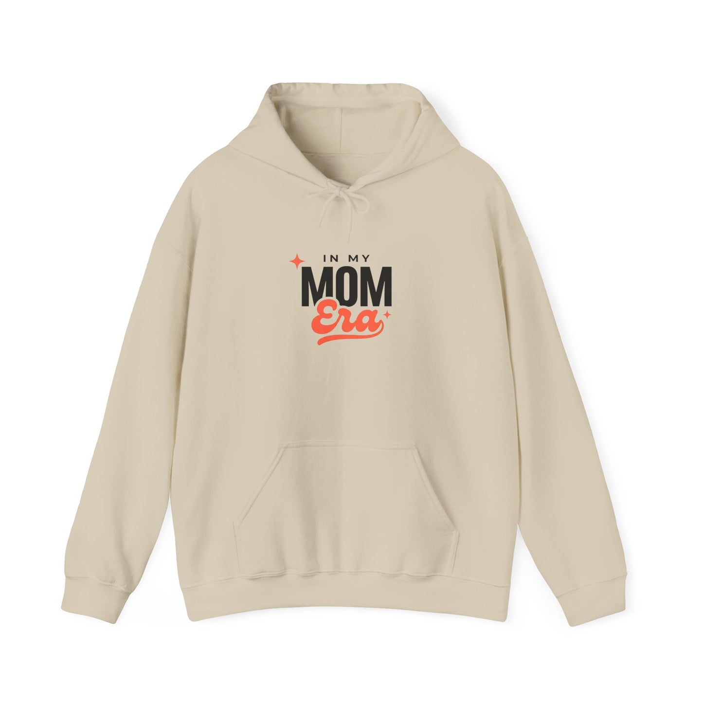 In My Mom Era Hoodie | typographic mom sweatshirt, minimalist Mother’s Day style