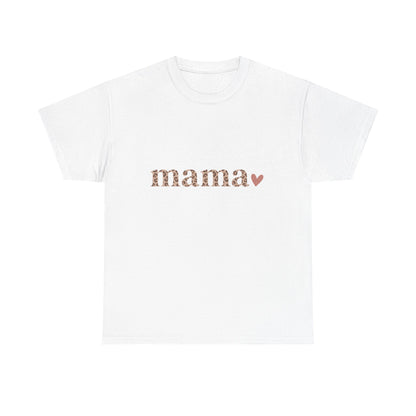 Mama Sparkle Tee — Floral Glitter 'mama' T-Shirt for Moms, Mother's Day Gift