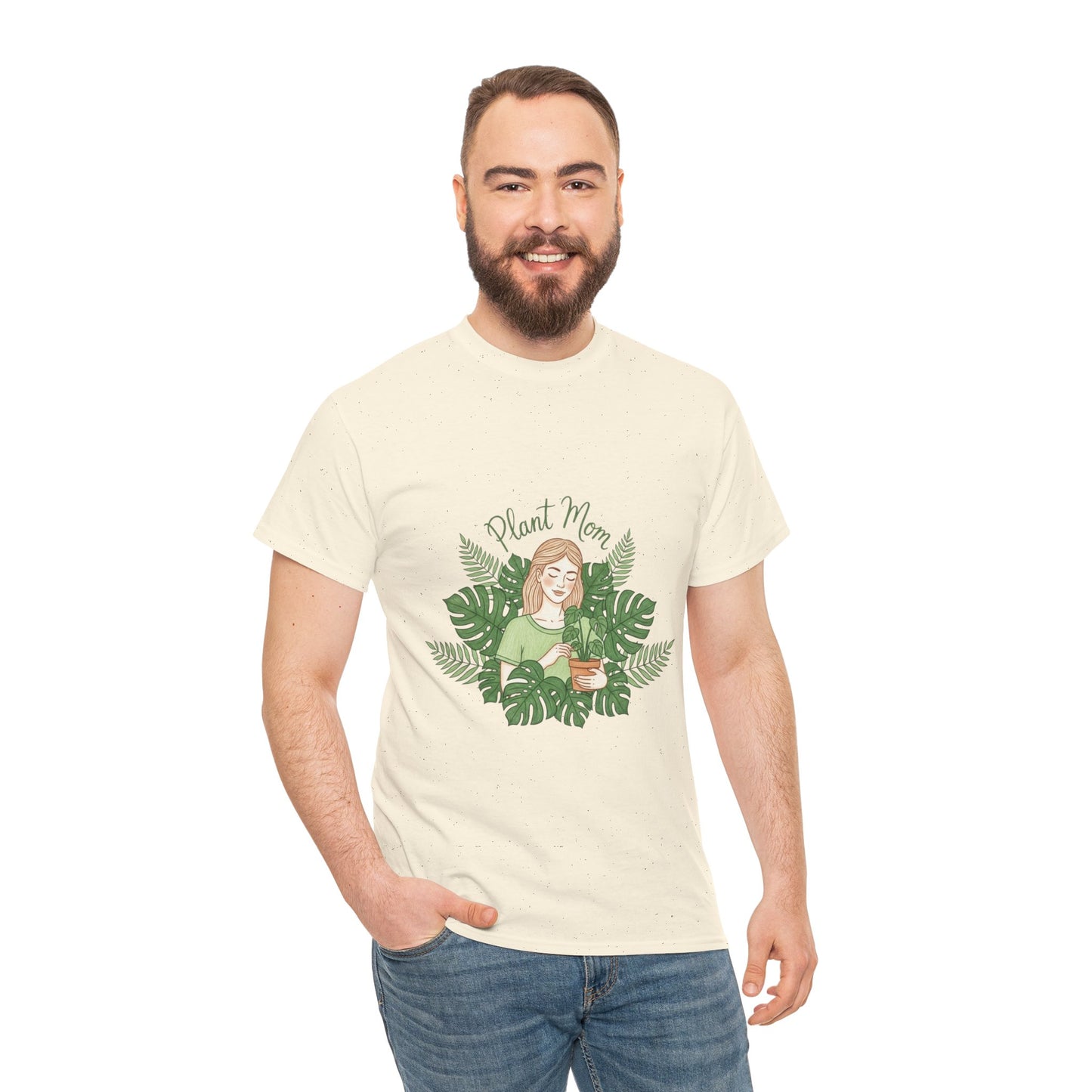 Plant Mom T-Shirt — Cute Botanical Graphic Tee for Plant Lovers