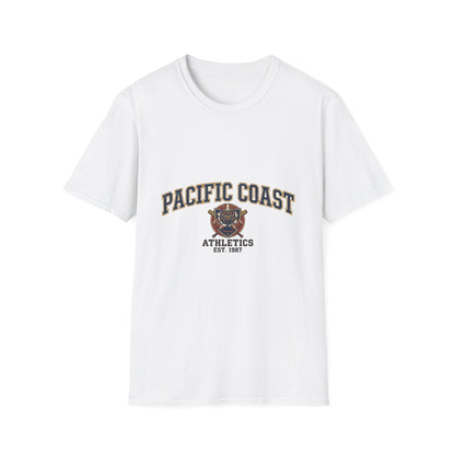 Pacific Coast Athletics T-Shirt — Vintage Bear College Tee
