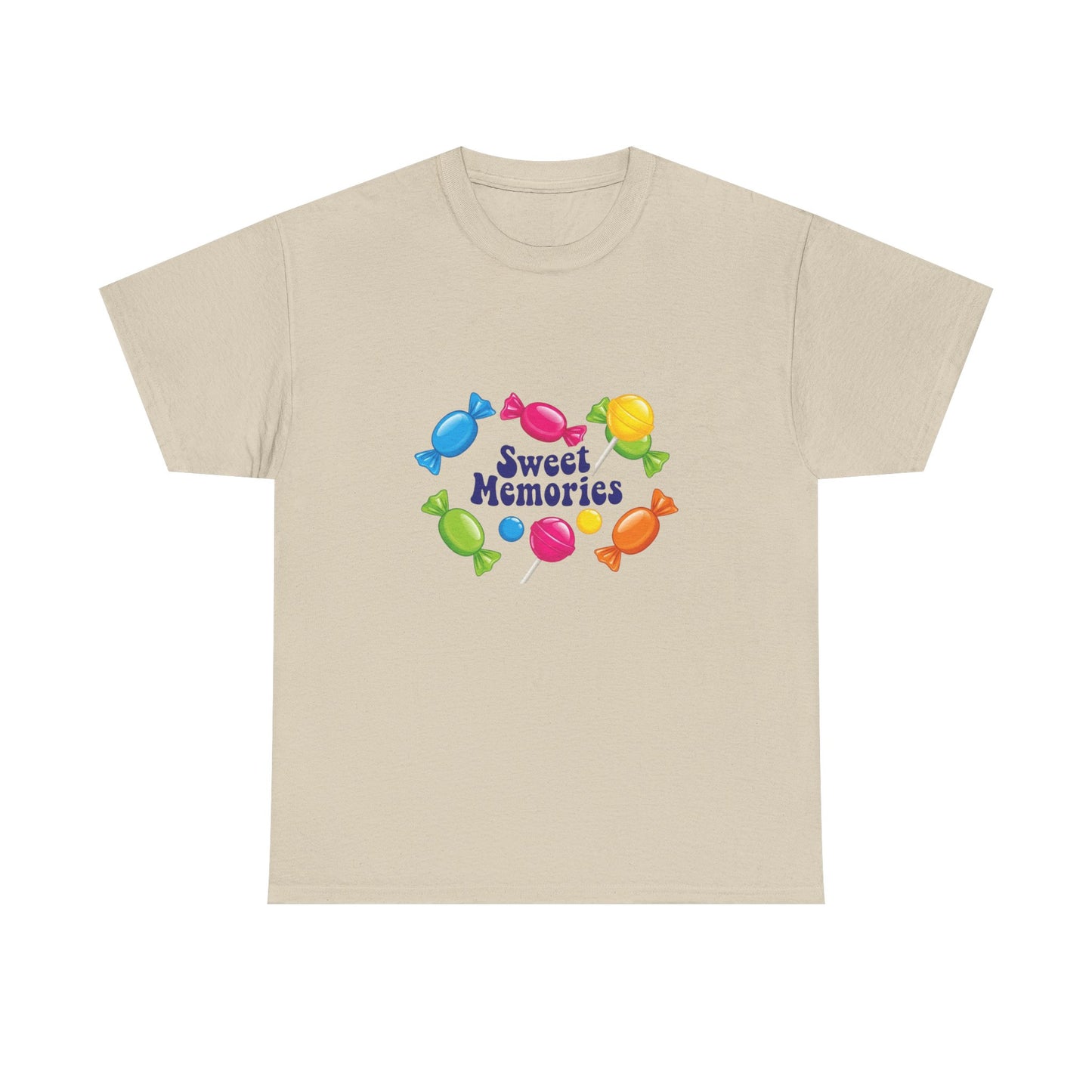 Sweet Memories Candy Tee — Retro Candy Graphic Unisex T-Shirt