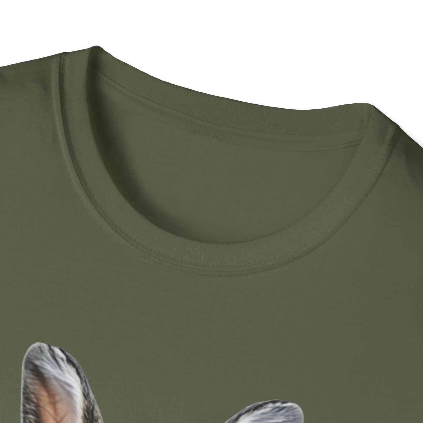 Bunny in Glasses T-Shirt — Cute Rabbit with Blue Bow Tee