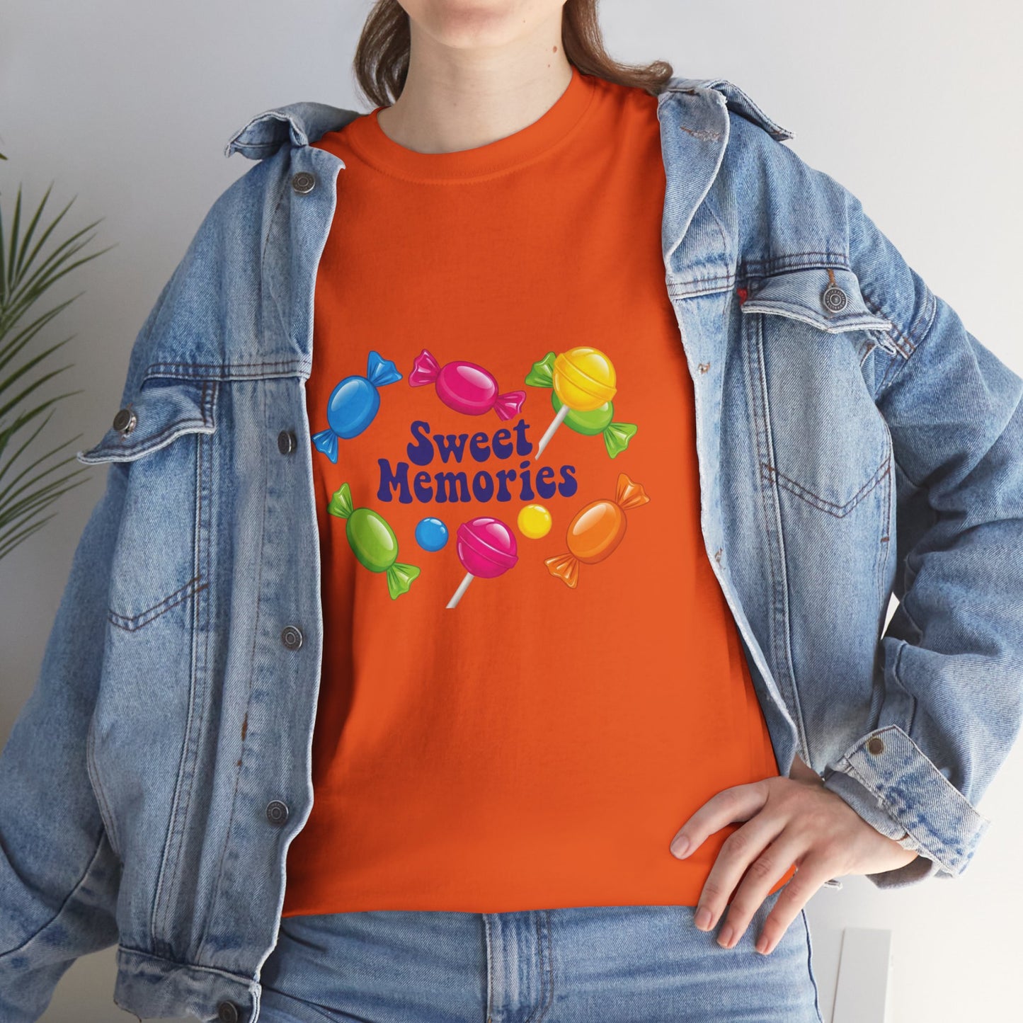 Sweet Memories Candy Tee — Retro Candy Graphic Unisex T-Shirt