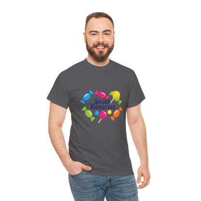 Sweet Memories Candy Tee — Retro Candy Graphic Unisex T-Shirt