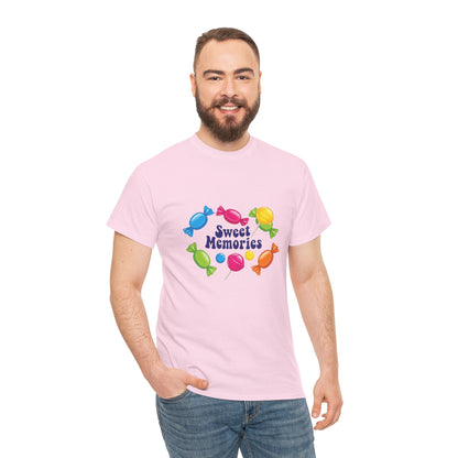 Sweet Memories Candy Tee — Retro Candy Graphic Unisex T-Shirt