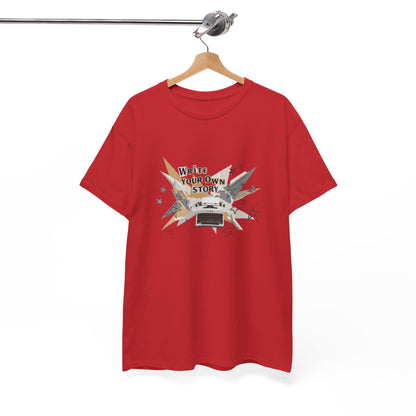 Write Your Own Story T-Shirt — Typewriter Graphic Tee Writer Gift Inspirational