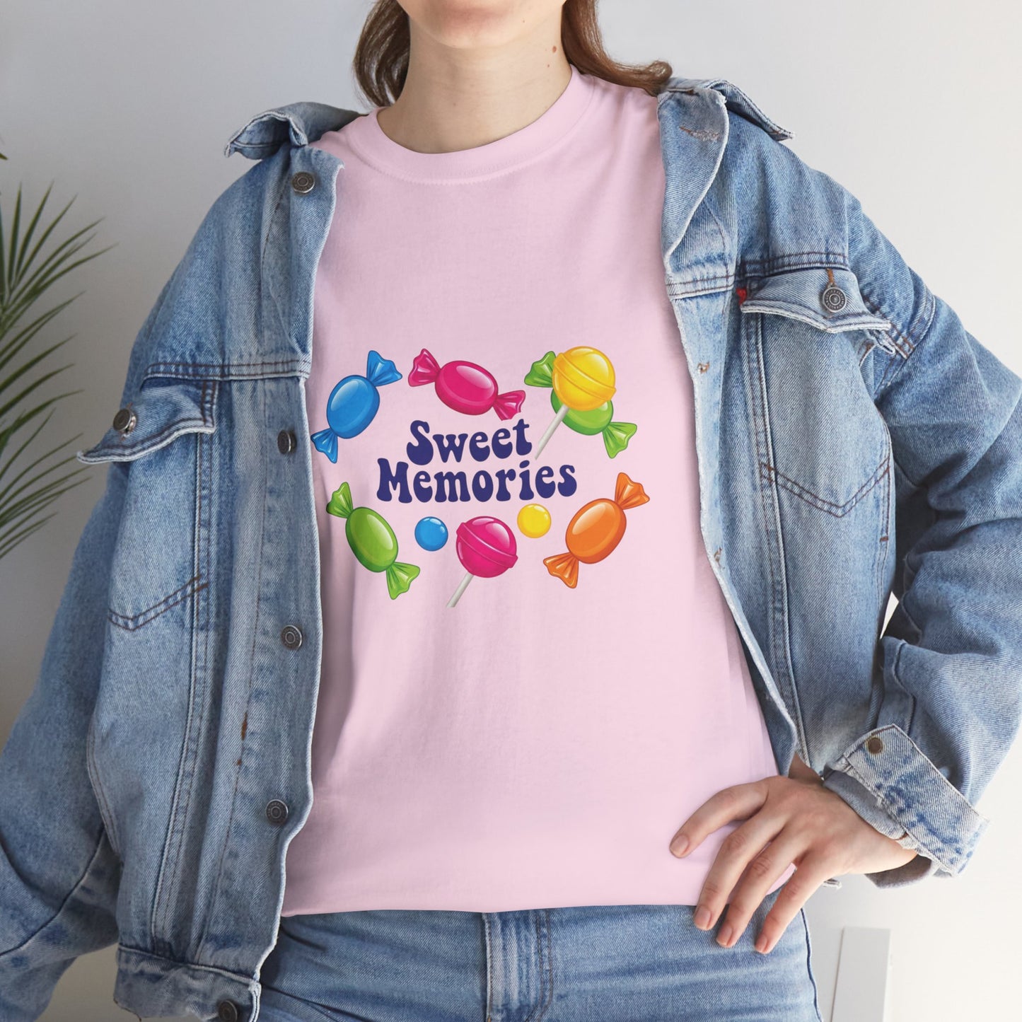 Sweet Memories Candy Tee — Retro Candy Graphic Unisex T-Shirt