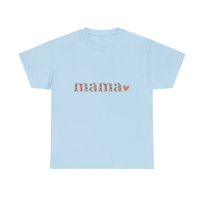 Mama Sparkle Tee — Floral Glitter 'mama' T-Shirt for Moms, Mother's Day Gift
