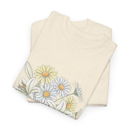 Mama Floral Tee — Pastel Daisy Bouquet Mother's Day Shirt