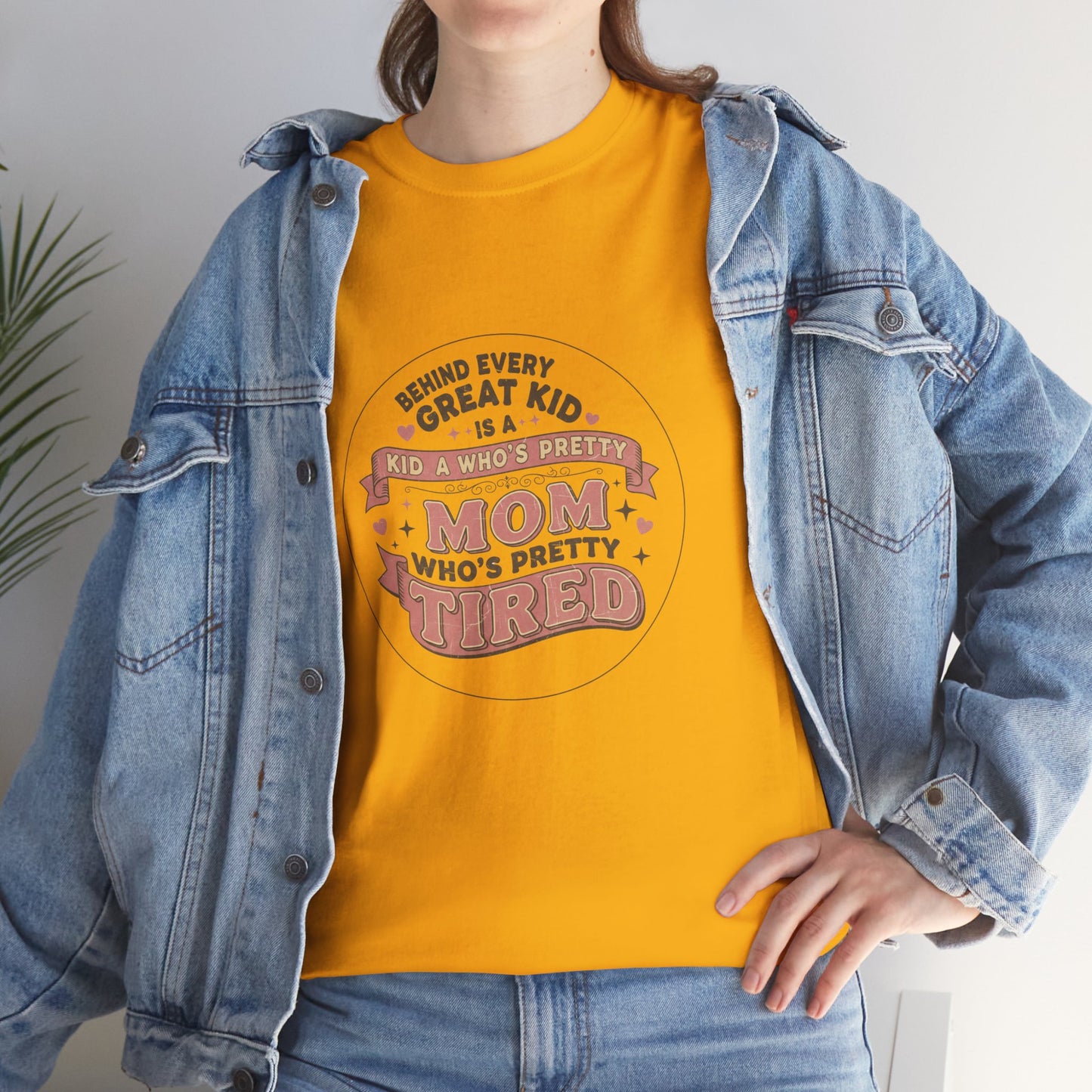 Pretty Tired Mom T-Shirt Funny Vintage Tee Gift for Mom Women Funny Mom Shirt