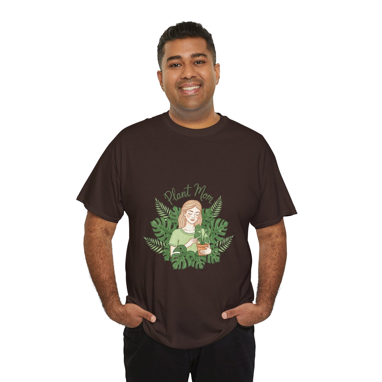 Plant Mom T-Shirt — Cute Botanical Graphic Tee for Plant Lovers