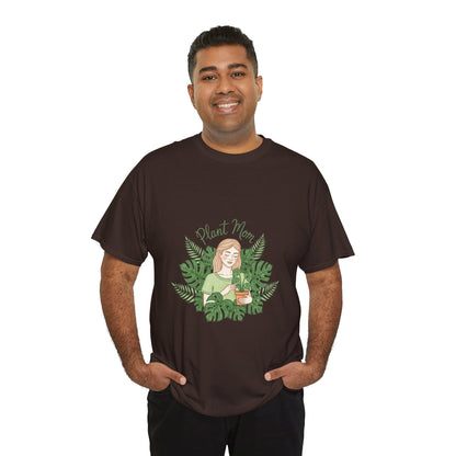 Plant Mom T-Shirt — Cute Botanical Graphic Tee for Plant Lovers