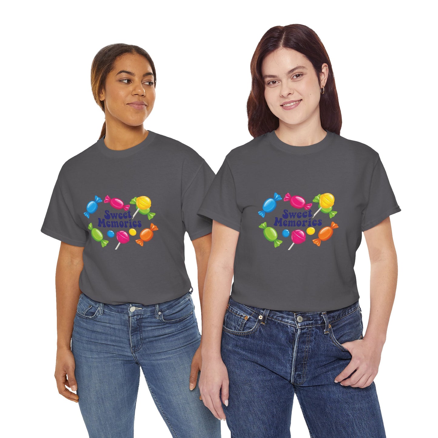 Sweet Memories Candy Tee — Retro Candy Graphic Unisex T-Shirt