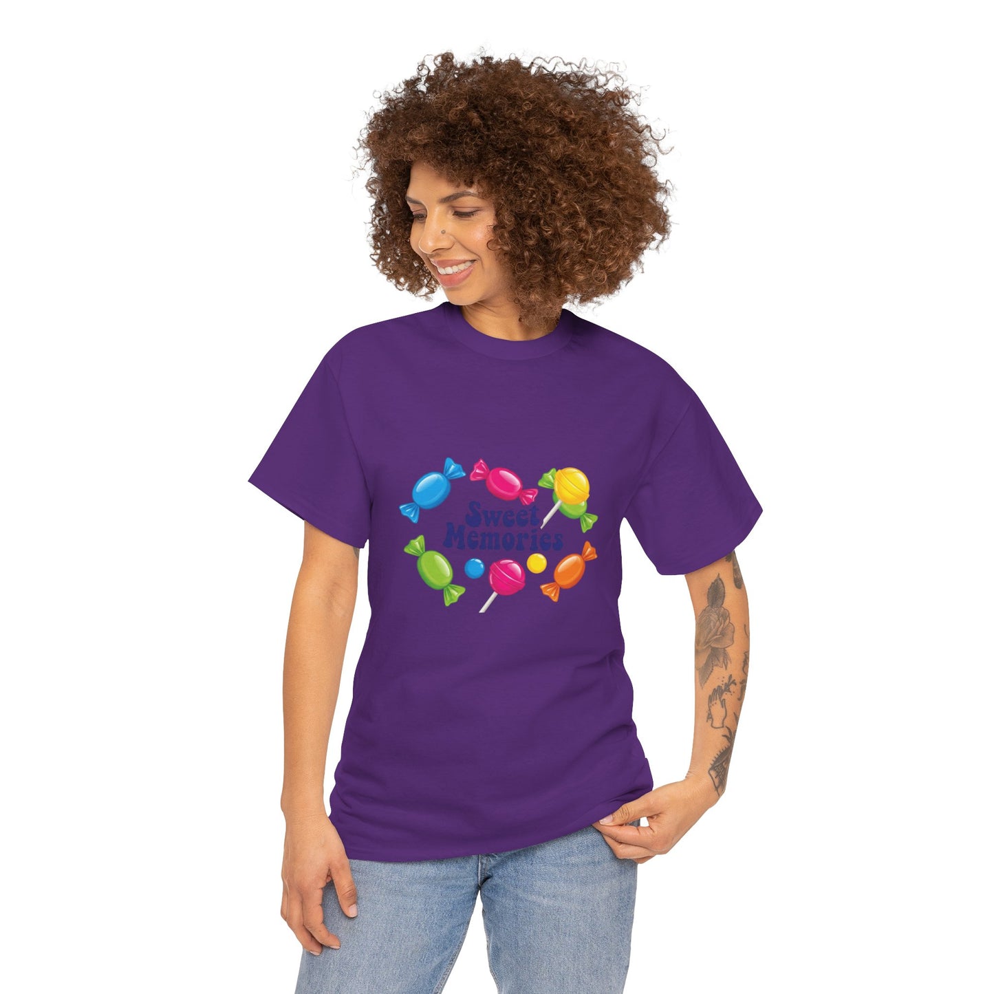 Sweet Memories Candy Tee — Retro Candy Graphic Unisex T-Shirt
