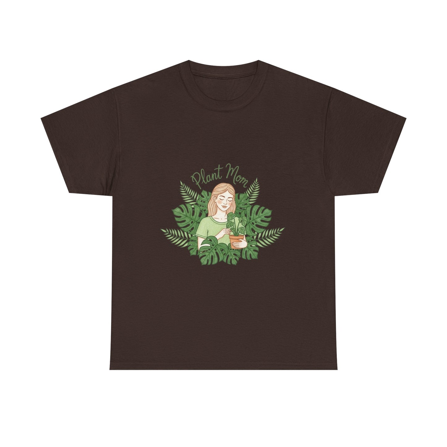 Plant Mom T-Shirt — Cute Botanical Graphic Tee for Plant Lovers