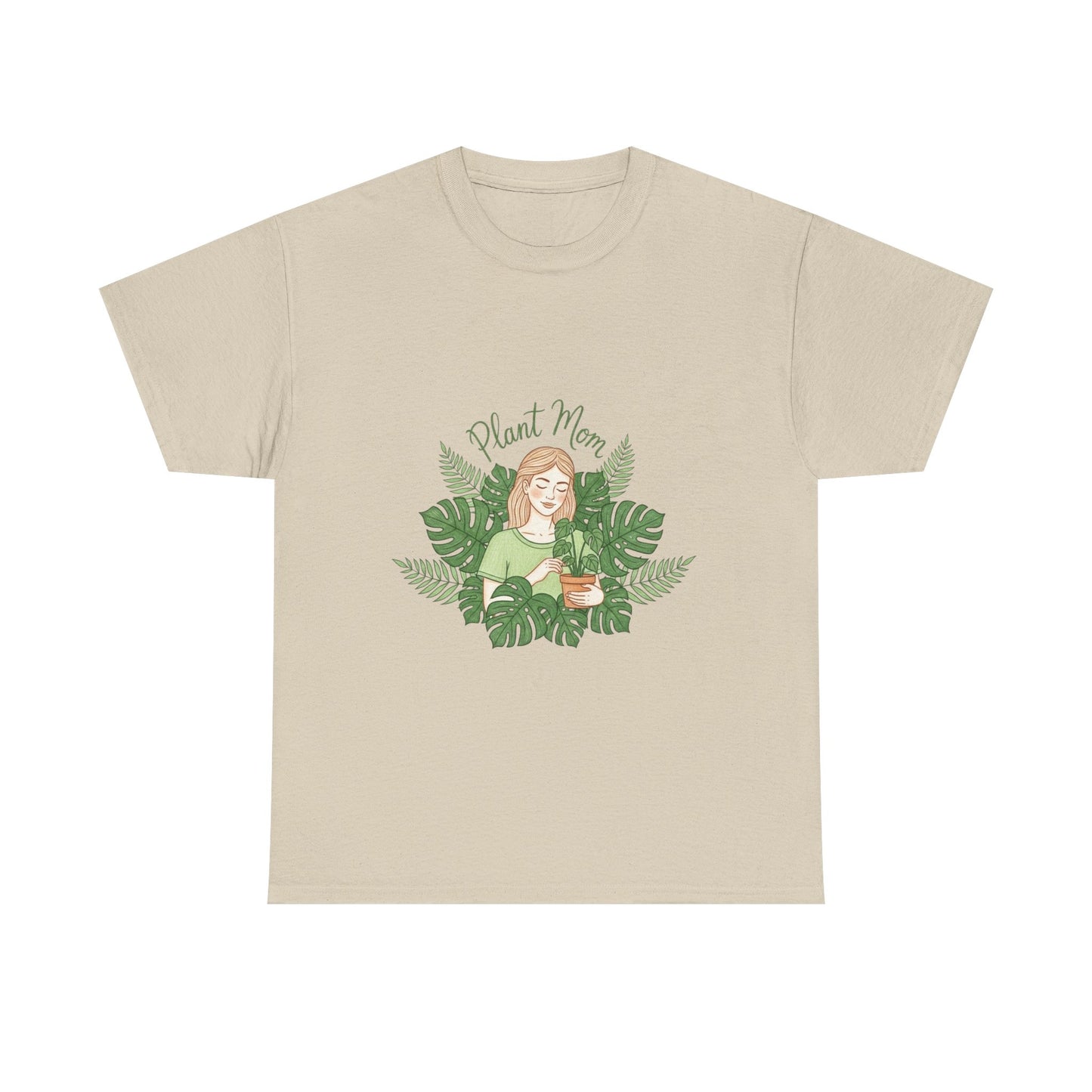 Plant Mom T-Shirt — Cute Botanical Graphic Tee for Plant Lovers