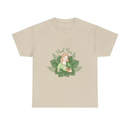Plant Mom T-Shirt — Cute Botanical Graphic Tee for Plant Lovers