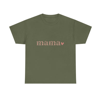 Mama Sparkle T-Shirt | Floral Glitter 'Mama' Tee | Mother's Day Gift