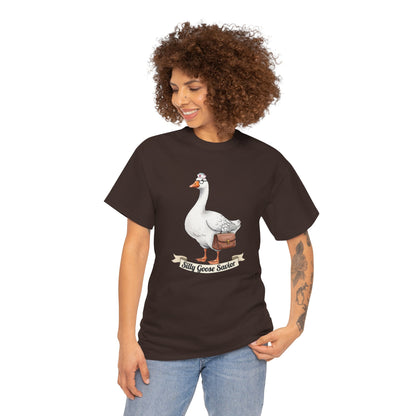 Goose Savior T-Shirt — Vintage Illustrated Goose Tee Whimsical Animal Gift