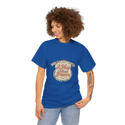 Women Self Care Graphic T-Shirt | Retro Floral Mom Gift Tee | Funny Nap Shirt for Women