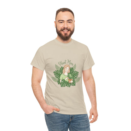 Plant Mom T-Shirt — Cute Botanical Graphic Tee for Plant Lovers