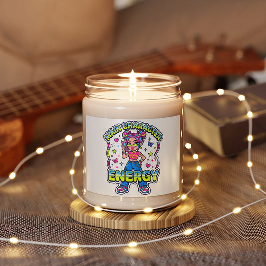 Main Character Energy Candle | Y2K Aesthetic, Nostalgic 2000s Vibe