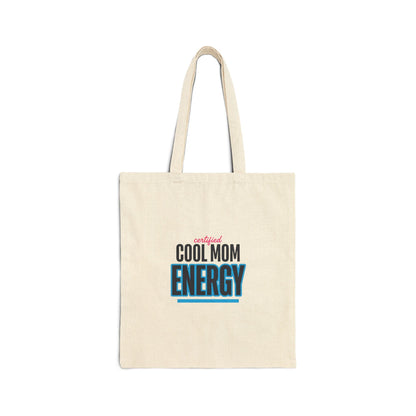 Cool Mom Energy Tote | Mother’s Day Minimal Typographic mom tote