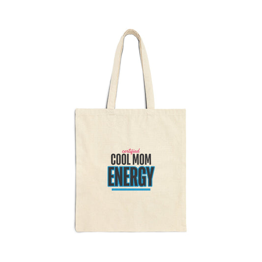 Cool Mom Energy Tote | Mother’s Day Minimal Typographic mom tote