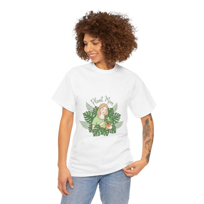 Plant Mom T-Shirt — Cute Botanical Graphic Tee for Plant Lovers