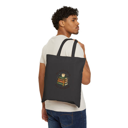 All Booked Stack of Books Tote | Book Lover, Library Tote