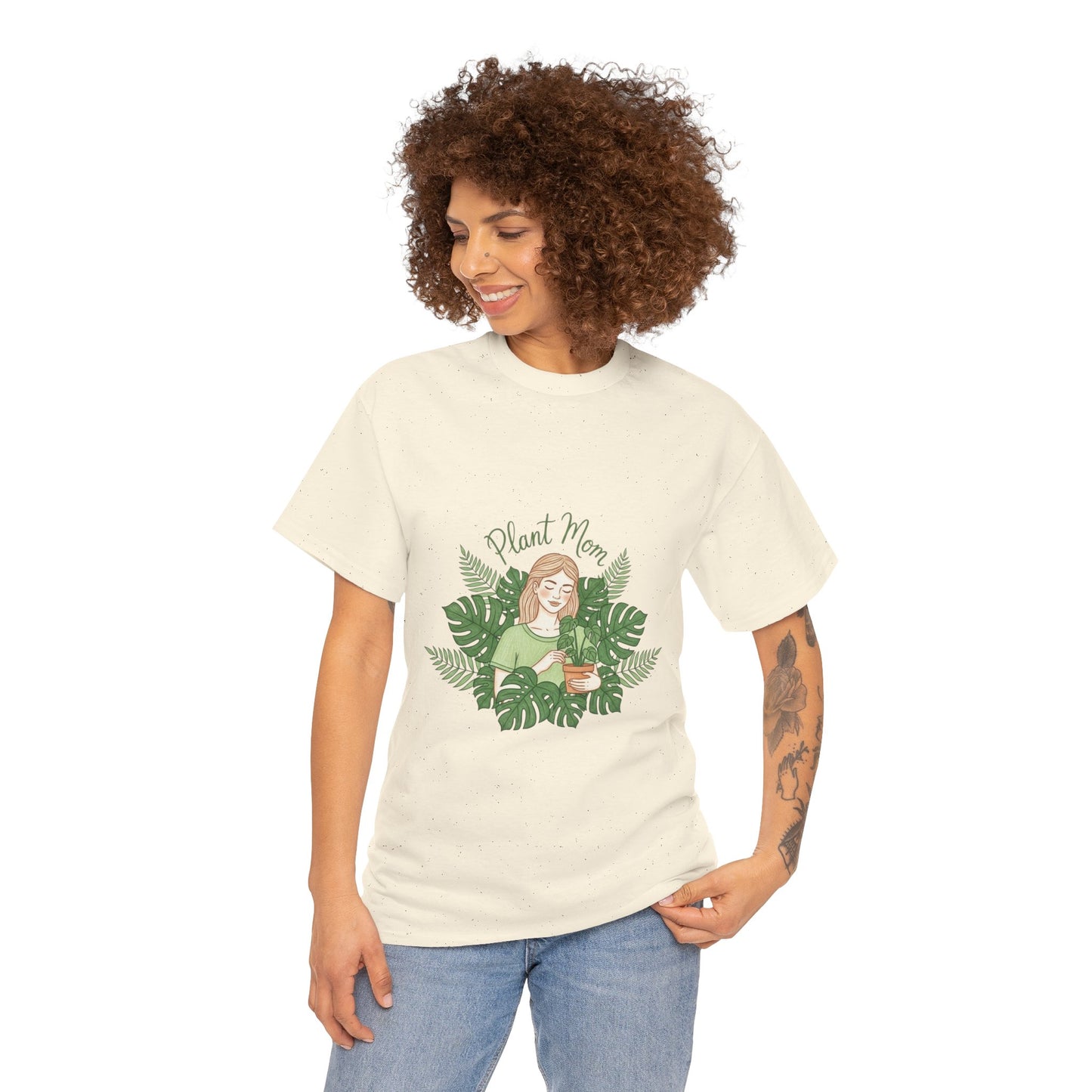 Plant Mom T-Shirt — Cute Botanical Graphic Tee for Plant Lovers