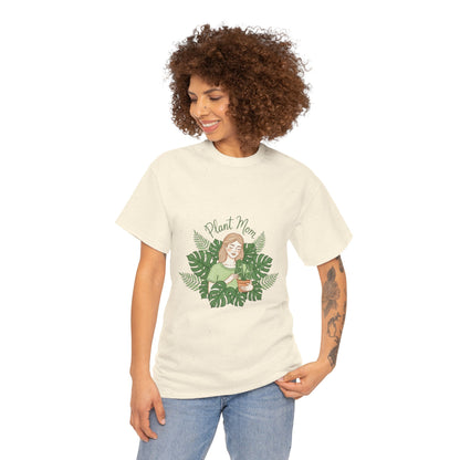 Plant Mom T-Shirt — Cute Botanical Graphic Tee for Plant Lovers